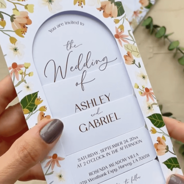 Wedding card concept design