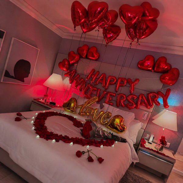 Happy Anniversary Love - Room Decorations - Premium - First Level