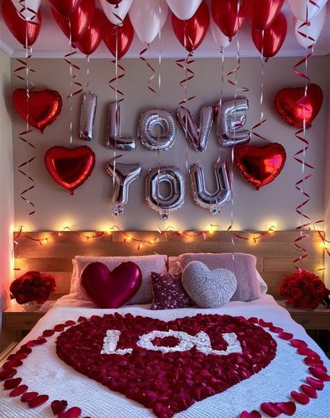 I love You - Valentine Day - Room Decorations